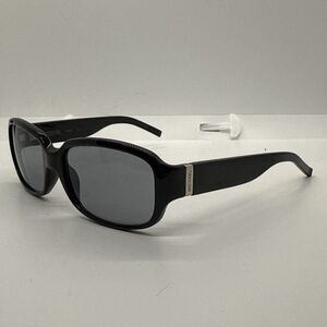 Michael Kors m2630s Square Sunglasses Black Cold Insert Scratched Lenses